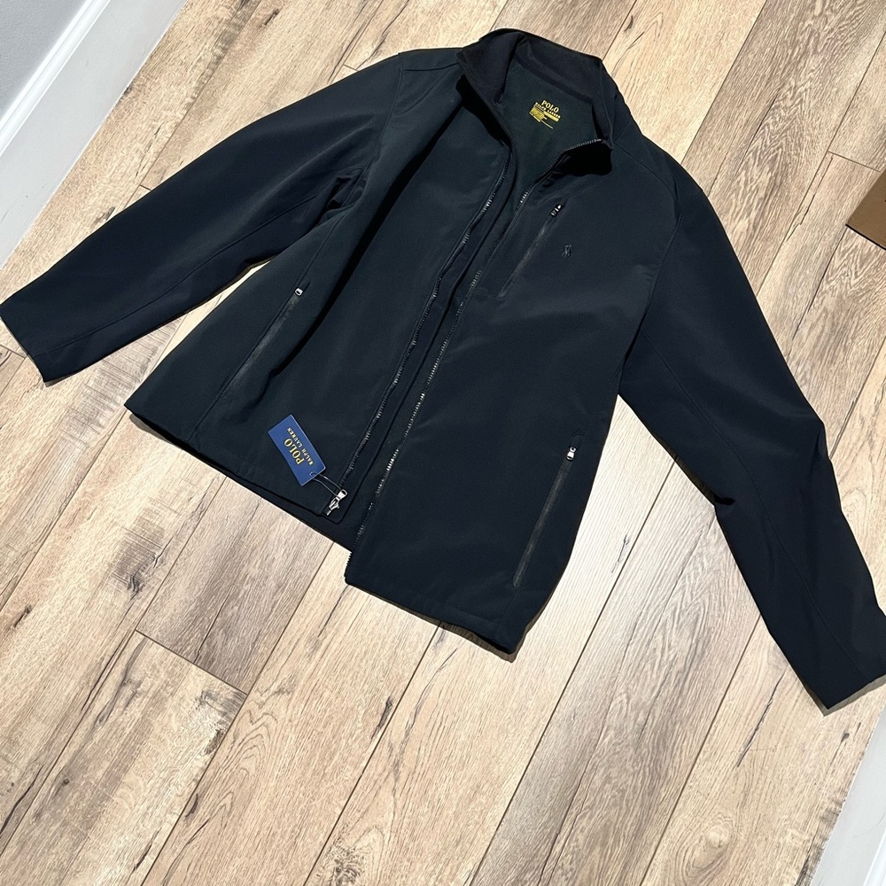 Ralph Lauren mens black performance jacket